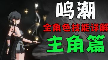 【鸣潮入门必看】角色技能解析-主角篇#攻略大师#