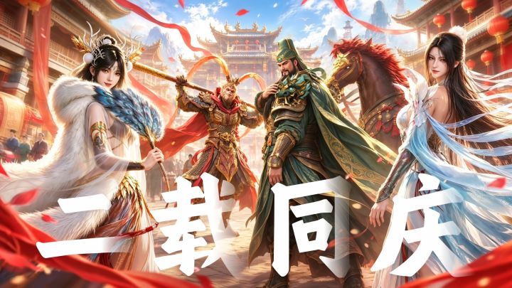 二载同庆,不仅免费解锁英雄多形态,还有限定英雄神器皮肤全送截图