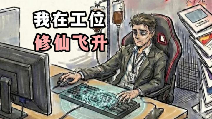 什么❓大厂牛马在工位修仙飞升❗截图