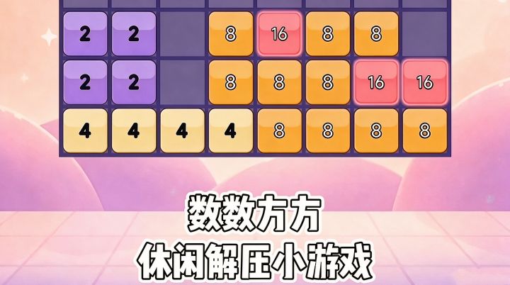 《数数方方》休闲解压小游戏❗️截图