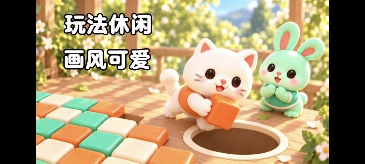 可爱的萌宠主题,拆色块休闲玩法,合适打发无聊时间!截图