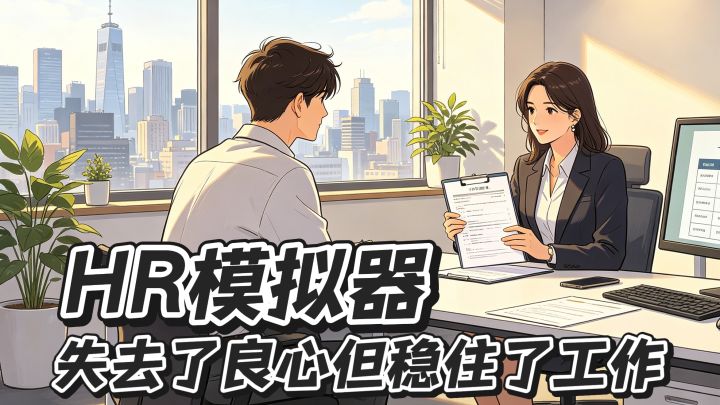 模拟HR筛简历当面试官!精心培养的员工怎么劝都要辞职,没招了!截图
