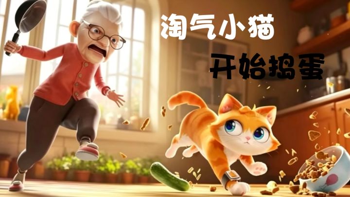 体验哈基米的第一视角!拆家,爬墙,摔东西!截图