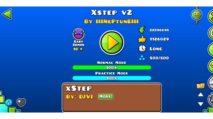 几何冲刺官方第10关加强版(V2)截图