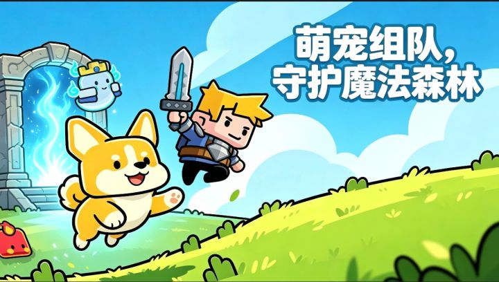 萌宠组队❗️守护魔法森林✨截图