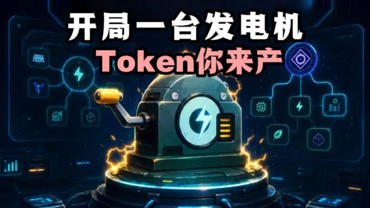 🔥开局一台发电机,从电力,到算力,Token全部由你产❗️截图