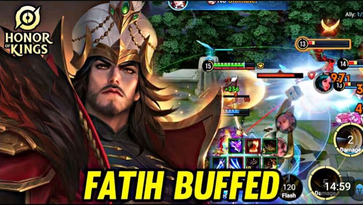 HOK: FATIH Buffed New Patch - HONOR OF KINGS截图