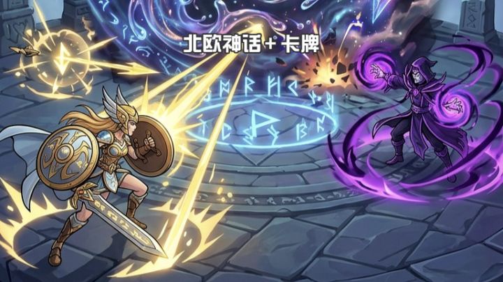 从召唤英雄到策略对决,体验一场属于你的北欧神话战争截图