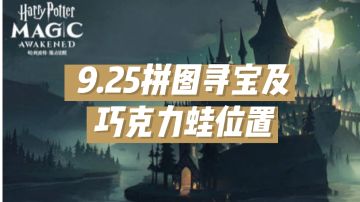 9.25拼图寻宝及巧克力蛙NPC
