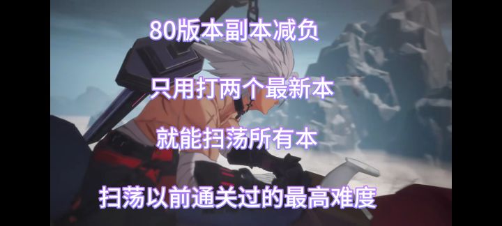 80版本团本减负就要来了!截图