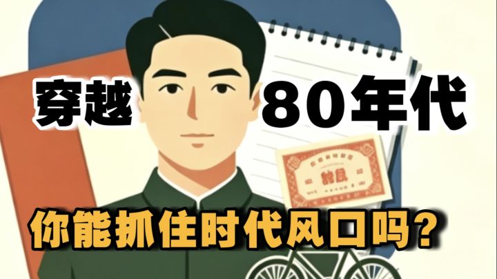 带着现代记忆穿越到80年代 你能抓到时代风口 走上人生巅峰吗?!截图