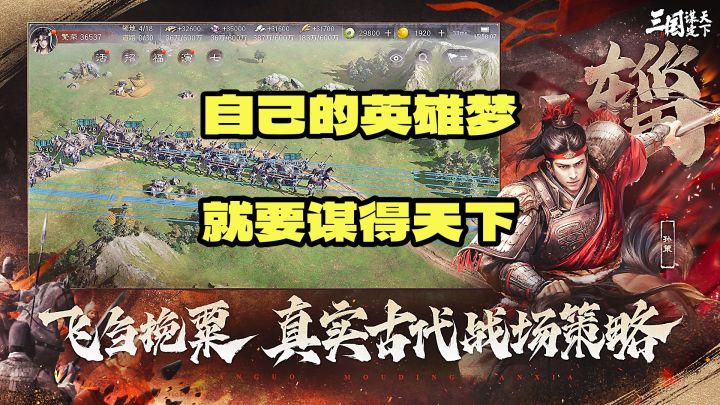 三国谋定天下:一款打造自己英雄梦的手游截图