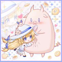 【绘画过程】要和松露抱抱哦～