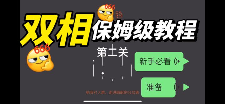 双相第二关攻略截图