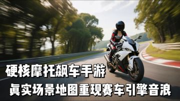 硬核摩托赛车手游，真实物理引擎，参考真实场景做地图!