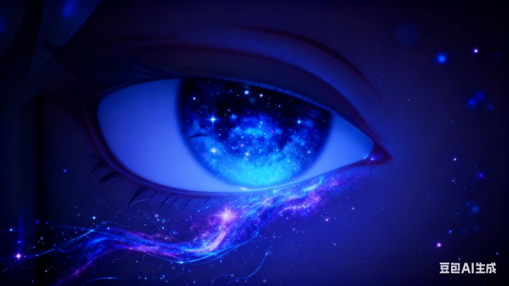 蓝紫星河眼,梦中万象生截图