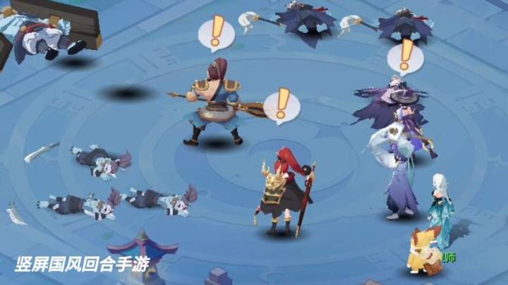 竖屏国风回合手游,挂机也能轻松变强截图