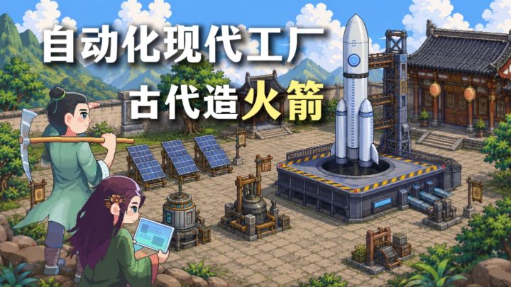 古代江城创业手搓火箭!建现代工厂+流水线生产!发家致富娶媳妇截图