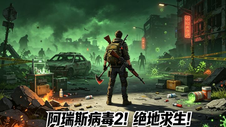 阿瑞斯病毒2！绝地求生！截图