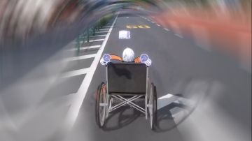 这谁能不想急头白脸地坐轮椅飙车啊