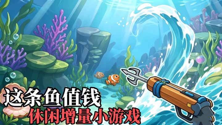 这条鱼值钱:休闲增量的摸鱼小游戏截图