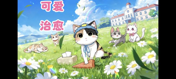 赛博养猫❗“挪车闯关玩法”+猫窝装扮,养成你的可爱小猫咪❗截图