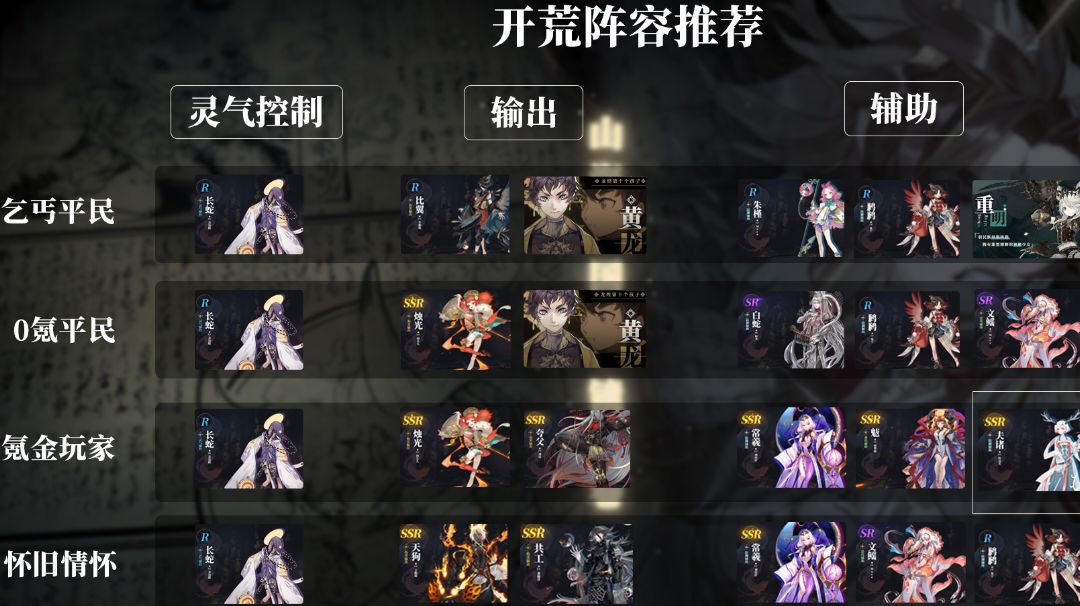 山海镜花公测梯度榜改动!截图