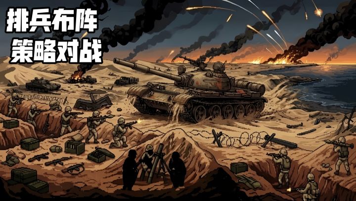 沙漠自动出兵对战，《铁沙战区》到底好不好玩？截图