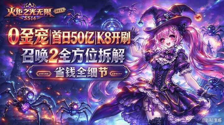 召唤2|0金宠T2装|开荒50亿速刷刻8|装备、天赋、追随者全解析。截图