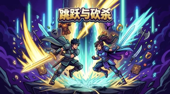 你玩过一跳一砍式的战斗吗?截图