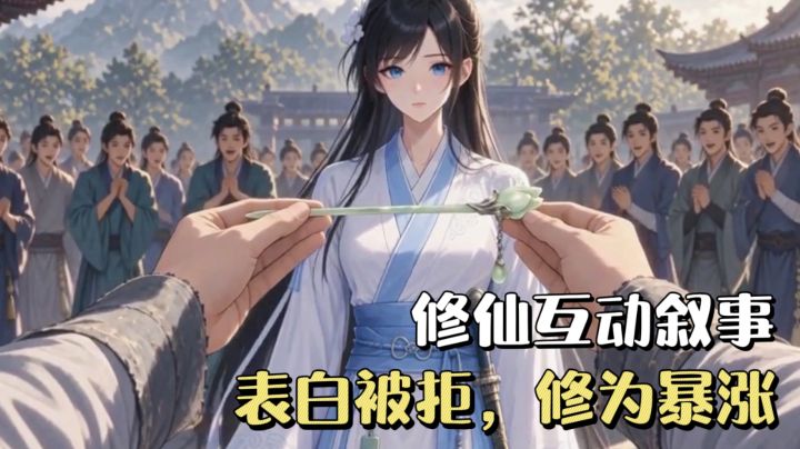 表白被拒反而涨修为⁉️沉浸式修仙互动叙事游戏《我独自飞升》🔥截图