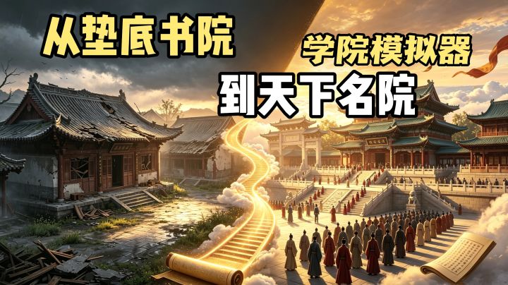 从垫底书院❗️逆袭成天下名院❗️招生到挑选夫子由你一手操持❗️截图