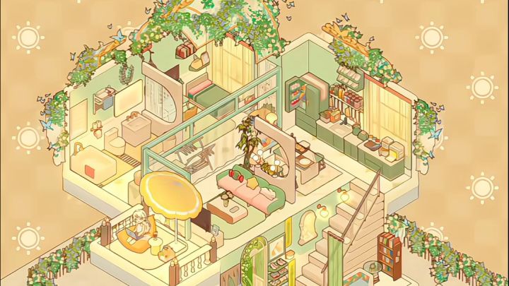 复式小屋·绿野阳光屋截图