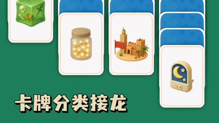 卡牌分类接龙，测测你能轻松过关吗❓截图