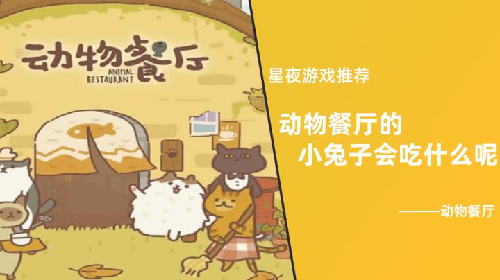 动物餐厅的小兔子会吃什么呢?#萌宠在哪里#截图