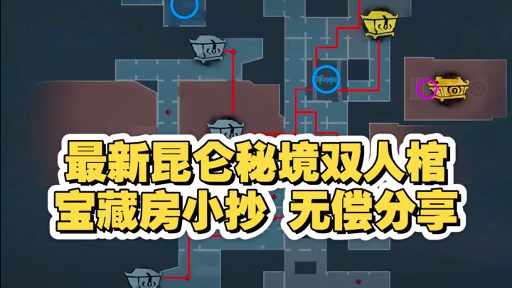 超自然行动组昆仑秘境双人棺,宝藏房小抄更新截图