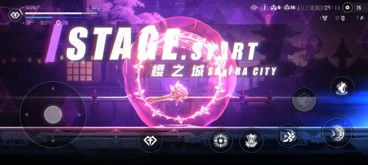 刚用手柄打了一个“连招″截图