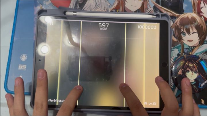 【Phigros】中秋更新单曲完全初见手元截图