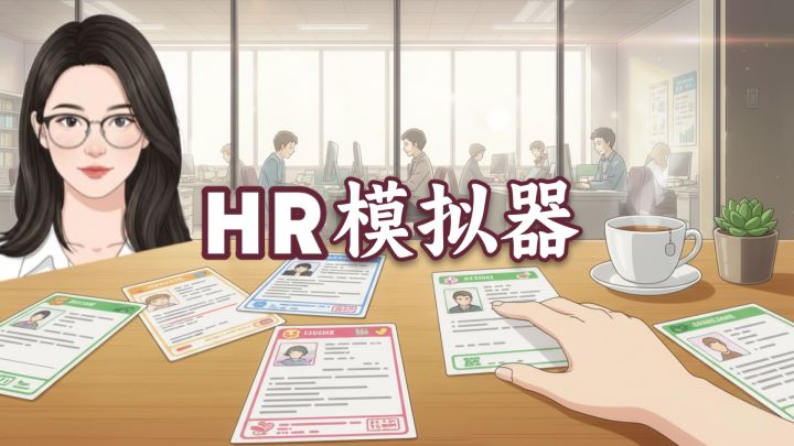 职场模拟经营❗️当HR管理公司,体验一把招人的快乐✨截图