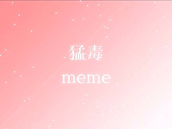 猛毒meme #低质小视频［依旧半成品］截图