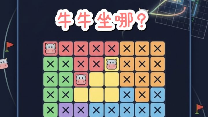 摆放牛牛🐮的位置,考验空间规划力❗截图
