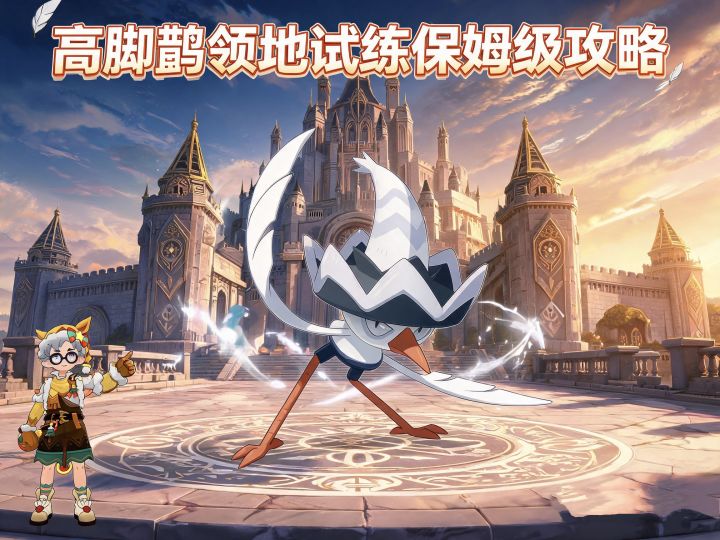 洛克王国世界|高脚鹬领地试炼攻略截图