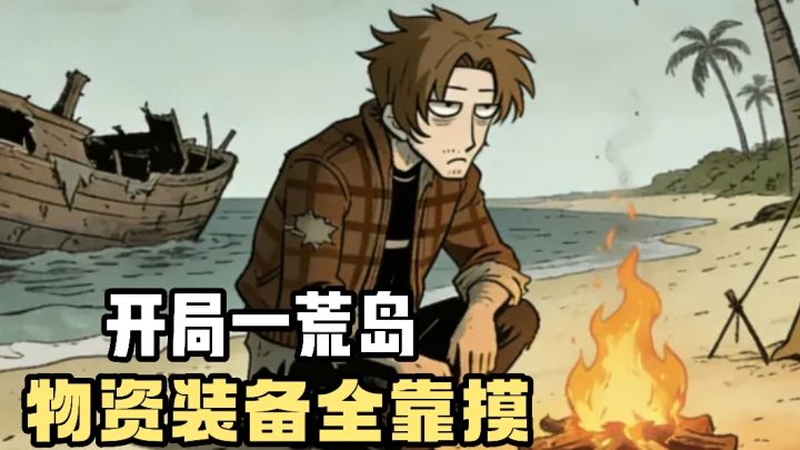 流落到荒岛❗️物资装备全靠摸❗️肉鸽❗️策略❗️生存于一体❗️截图
