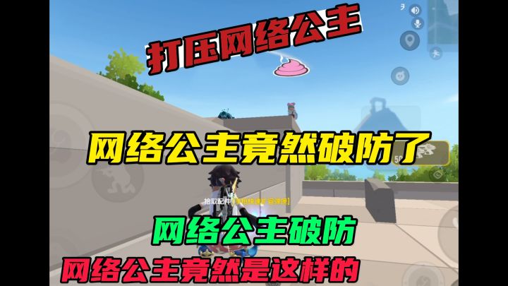 网络公主破防截图