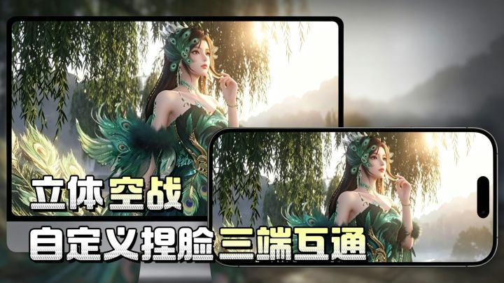 御剑飞行+立体空战!登录直升70级!时装坐骑回归免费领截图
