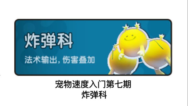 宠物速度入门第七期-炸弹科截图