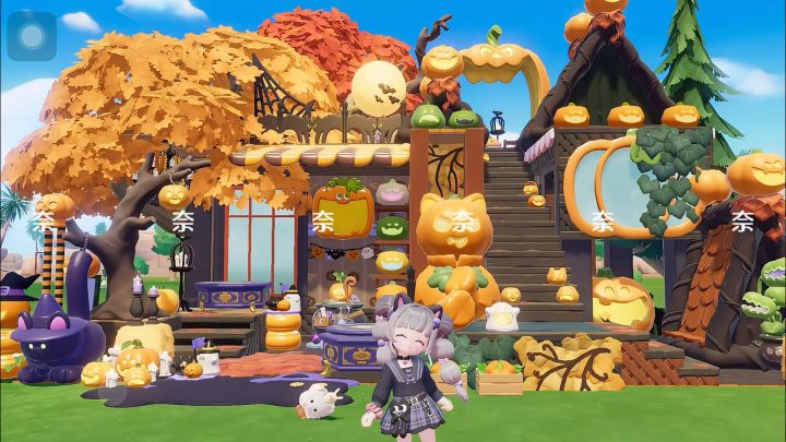 心动小镇🎃万圣节茶会/魔女工作台搭建教程截图