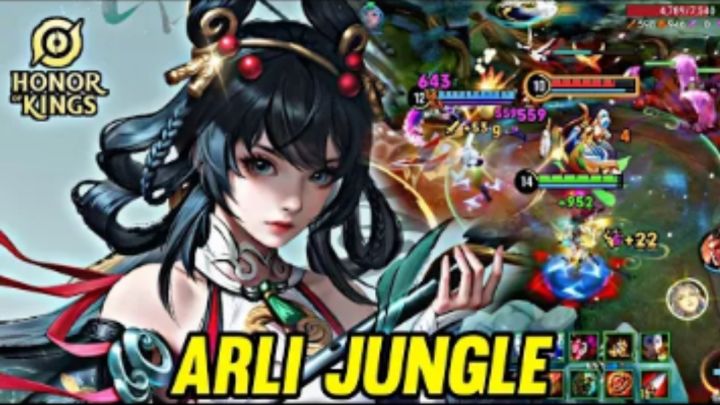 HOK: ARLI Gameplay in Jungle - HONOR OF KINGS截图
