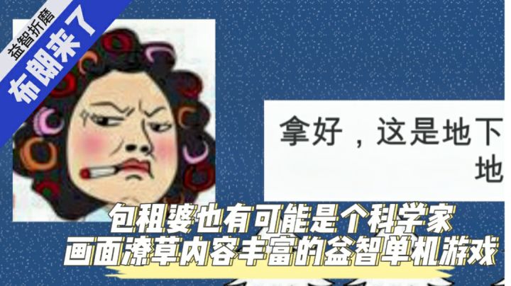 毛歪歪/布朗来了:包租婆可能也是科学家!画面潦草内容丰富的益智小游戏#别样人生#截图