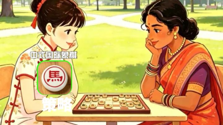 中式棋子下国象?这脑洞直接给我干懵了!截图